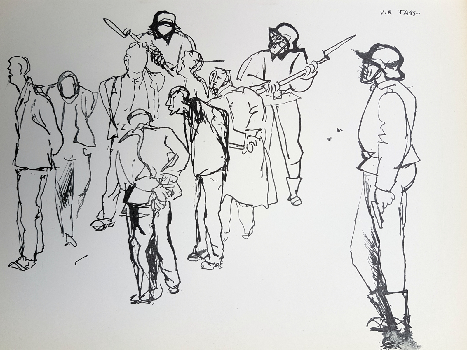 Via Tasso di Renato Guttuso
