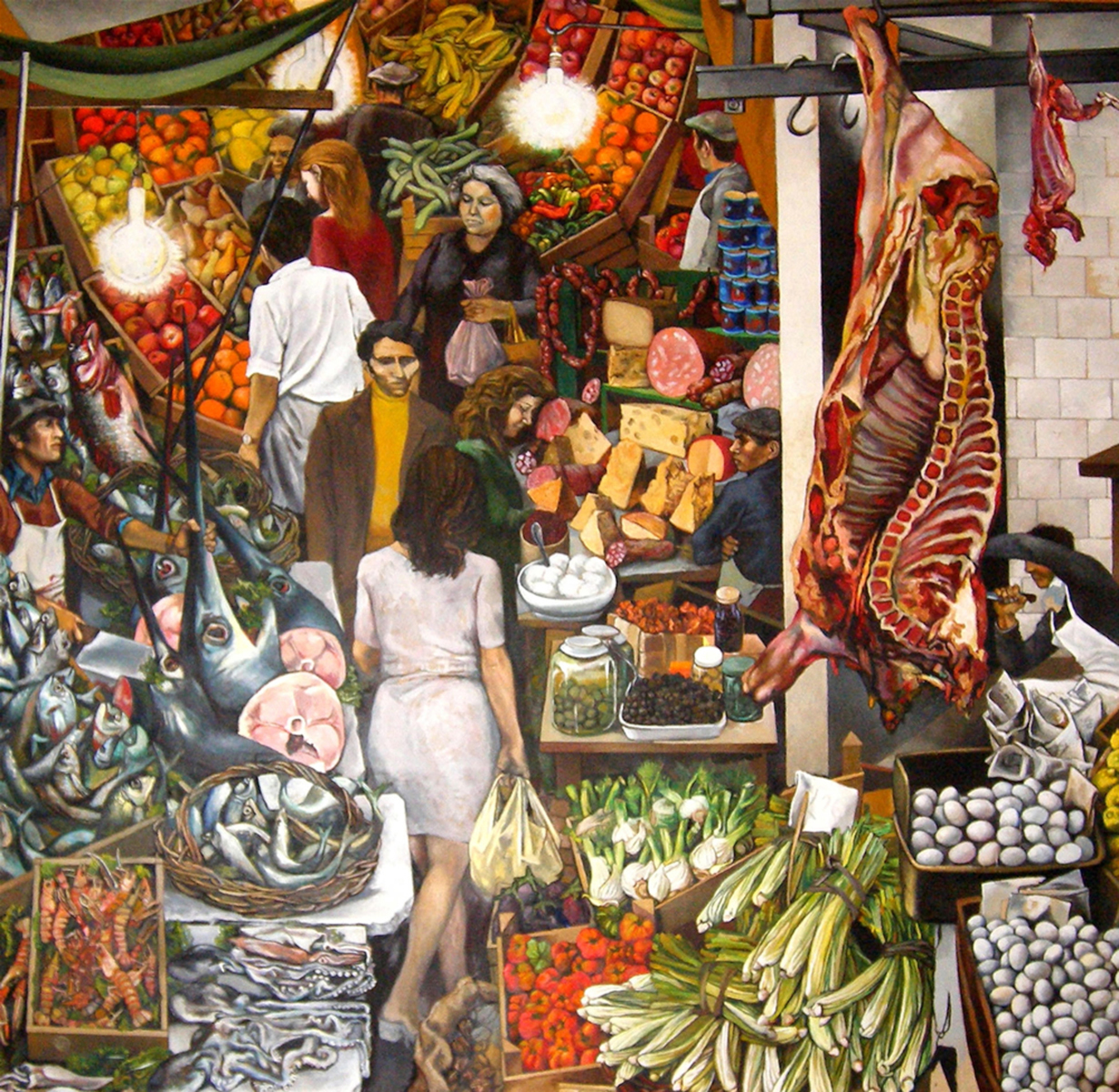 Vucciria di Renato Guttuso
