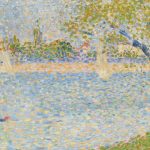 La Senna vista dalla Grande Jatte di Georges Seurat
