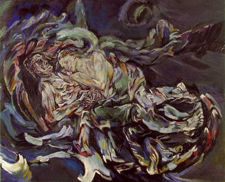 La sposa del vento di Oskar Kokoschka