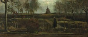 Giardino di primavera, il giardino della canonica a Nuenen in primavera di Vincent Van Gogh