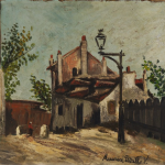 Rue du Mont-Cénis di Maurice Utrillo