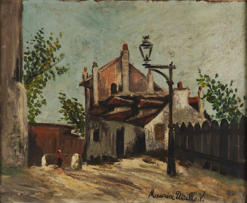 Rue du Mont-Cénis di Maurice Utrillo