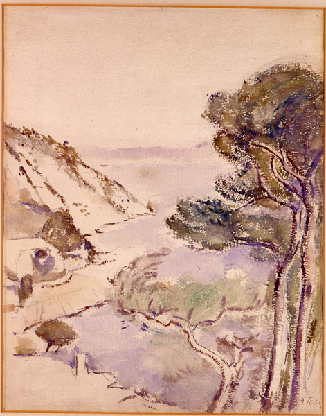 Marina di Zoagli di Arturo Tosi