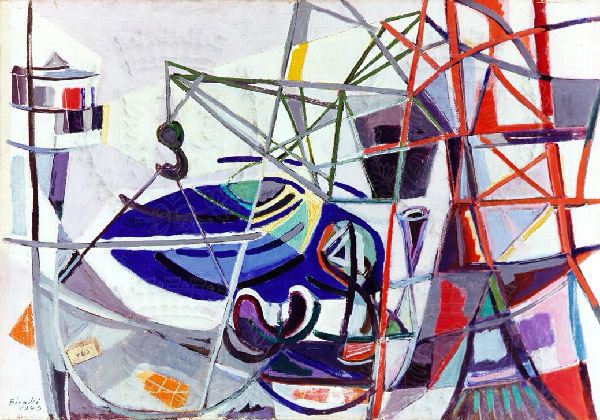 Il porto di Nantes di Renato Birolli