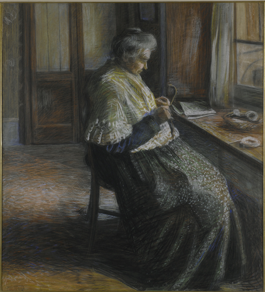 La madre di Umberto Boccioni