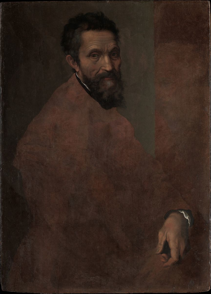 Ritratto di Michelangelo Buonarroti di Daniele da Volterra
