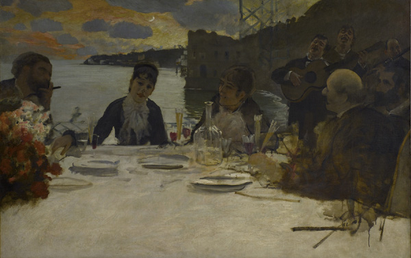 Pranzo a Posillipo di Giuseppe De Nittis