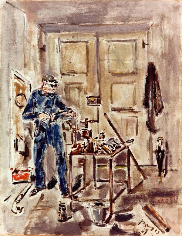 Il piccolo fabbro di Filippo De Pisis