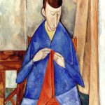 Cucitrice di Domenico Cantatore