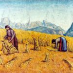 Il raccolto dell'orzo di Fiorenzo Tomea