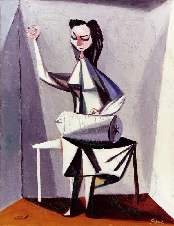 Merlettaia di Burano di Luciano Gaspari