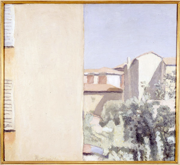 Cortile di via Fondazza di Giorgio Morandi