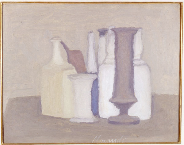 Natura morta con bottiglie di Giorgio Morandi