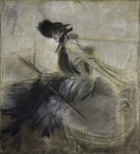 L'americana di Giovanni BoldiniL'americana di Giovanni Boldini