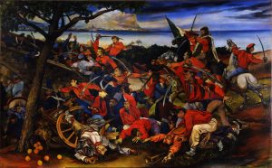 Battaglia di Ponte dell'Ammiraglio di Renato Guttuso