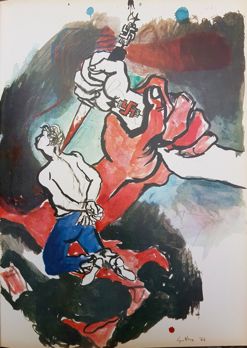 Manifesto per la Resistenza italiana di Renato Guttuso