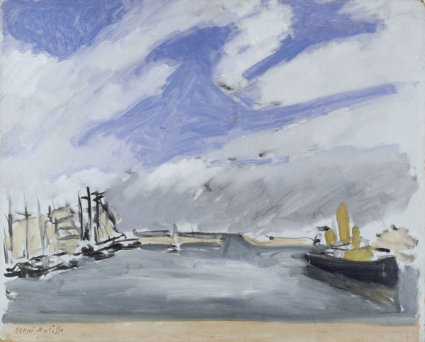Paesaggio marino a Cherbourg di Henri Matisse