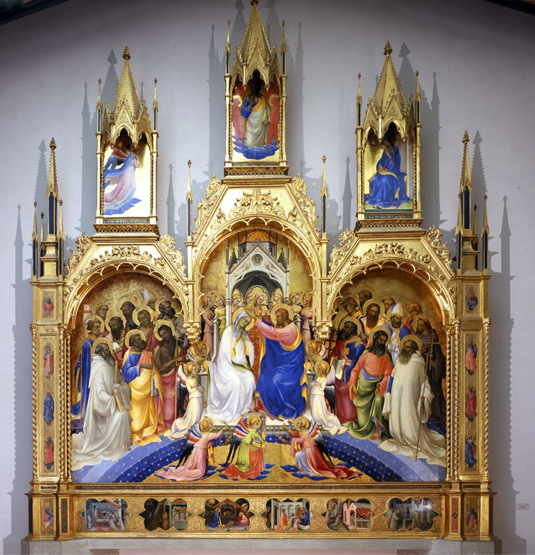 Incoronazione della Vergine di Lorenzo Monaco