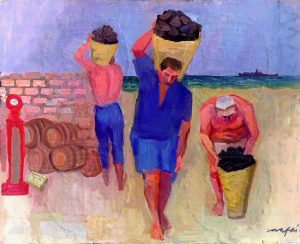 Gli scaricatori di carbone di Mario Mafai