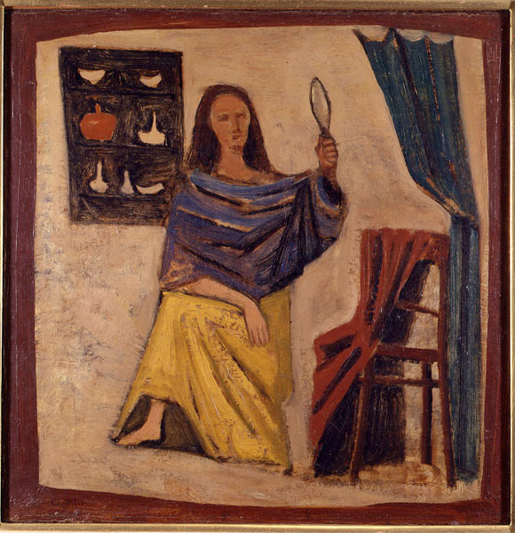 Donna allo specchio di Massimo Campigli