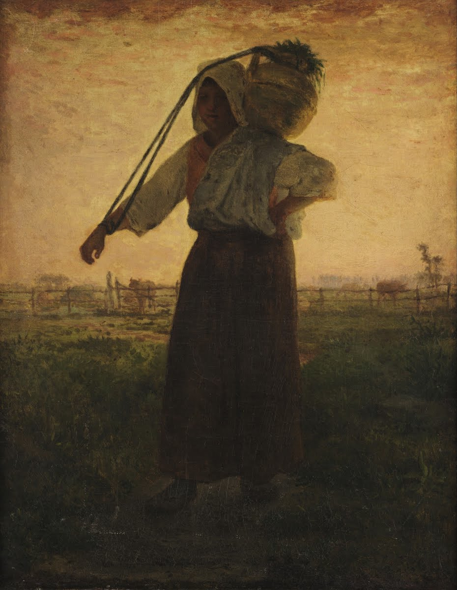 Il ritorno dalla fattoria di Jean-Francois Millet
