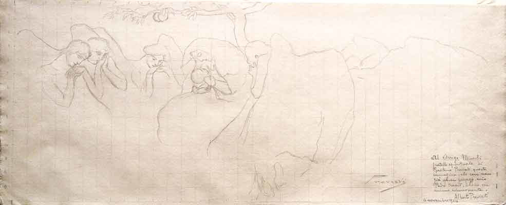 Studio per la Maternità di Gaetano Previati