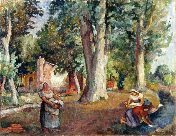 Massaie al lavoro di Raffaele De Grada