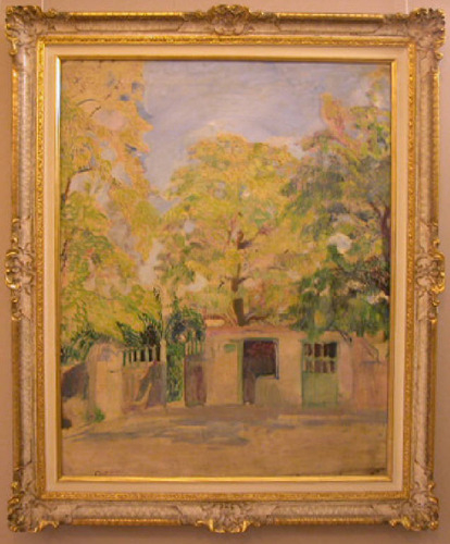 Alberi e costruzioni di Armando Spadini