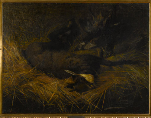 Il camoscio morto di Giovanni Segantini