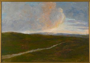 Tramonto a Pusiano di Giovanni Segantini