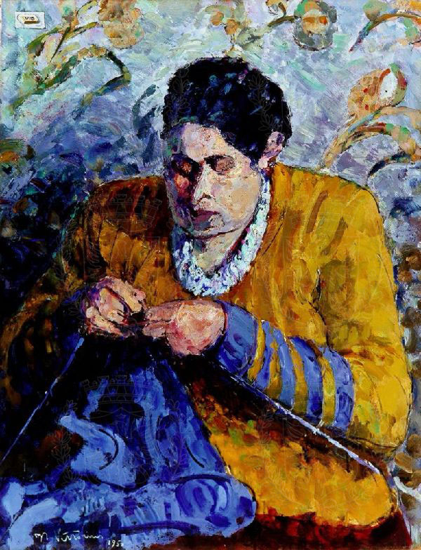 Donna che lavora di Umberto Vittorini