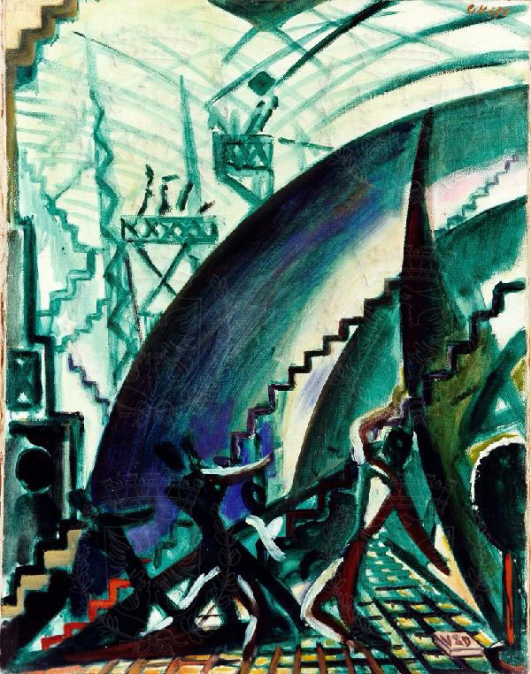 Il lavoro del metallo di Virgilio Guidi