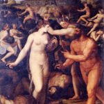 Ercole coronato dalle Muse di Alessandro Allori