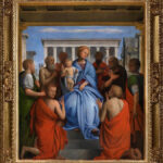Madonna col Bambino e otto santi di Bartolomeo Suardi detto il Bramantino