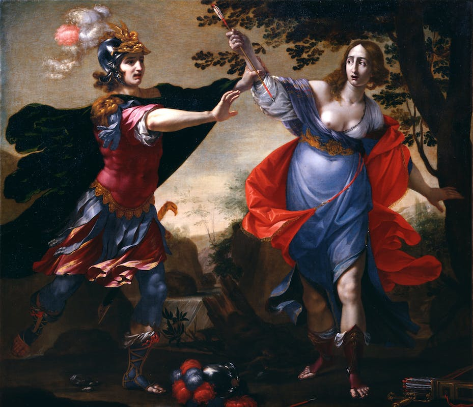 Rinaldo impedisce il suicidio di Armida di Cesare Dandini