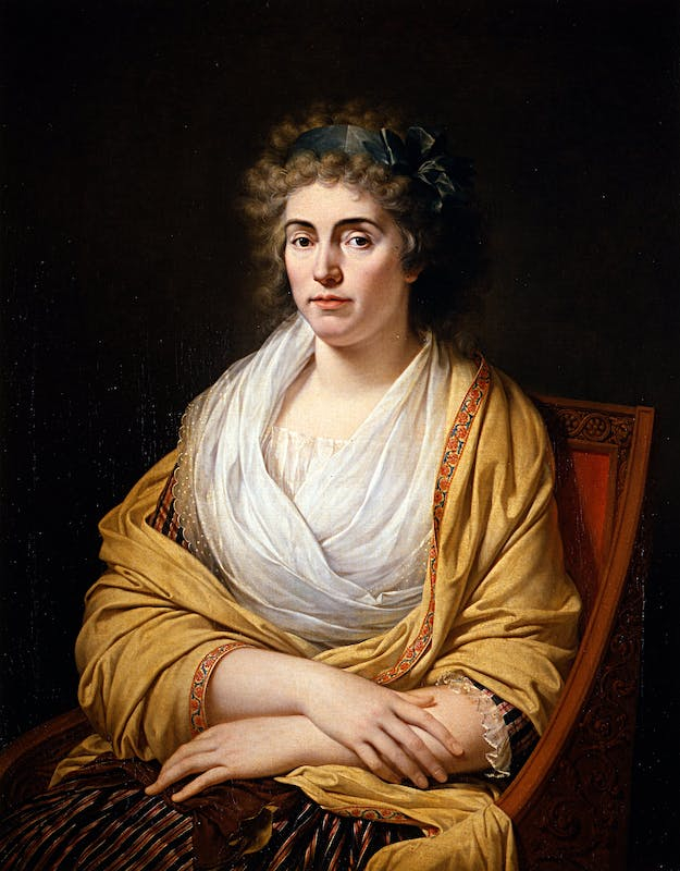 Ritratto di Luisa Stolberg, contessa d’Albany di François-Xavier Fabre