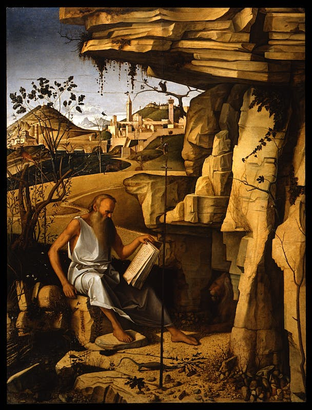 San Girolamo nel deserto di Giovanni Bellini