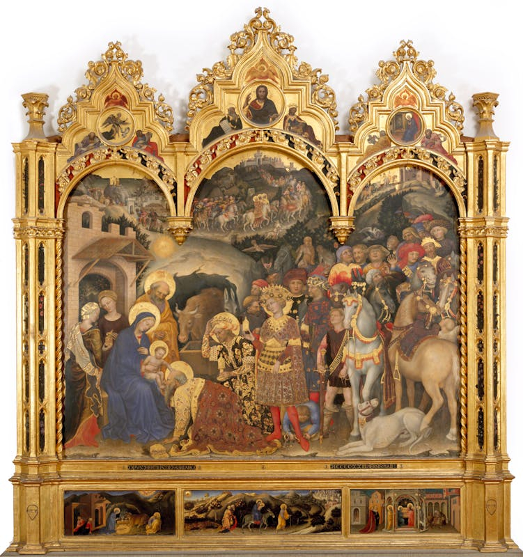 Adorazione dei Magi di Gentile da Fabriano