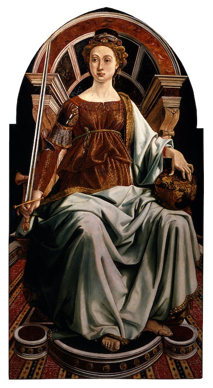 Giustizia di Piero del Pollaiolo