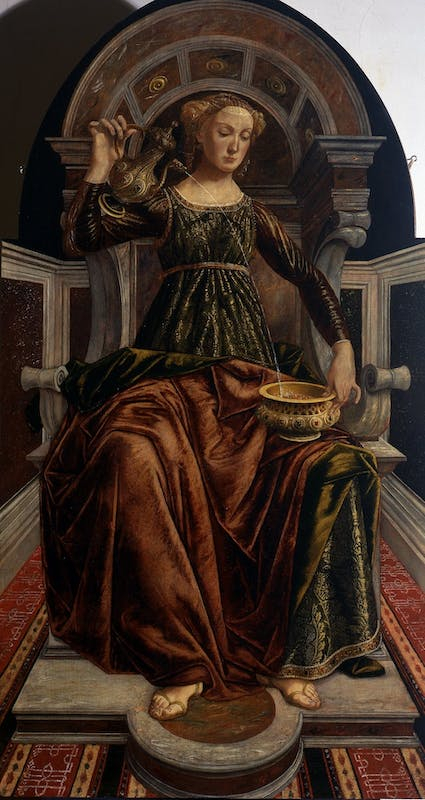 Temperanza di Piero del Pollaiolo