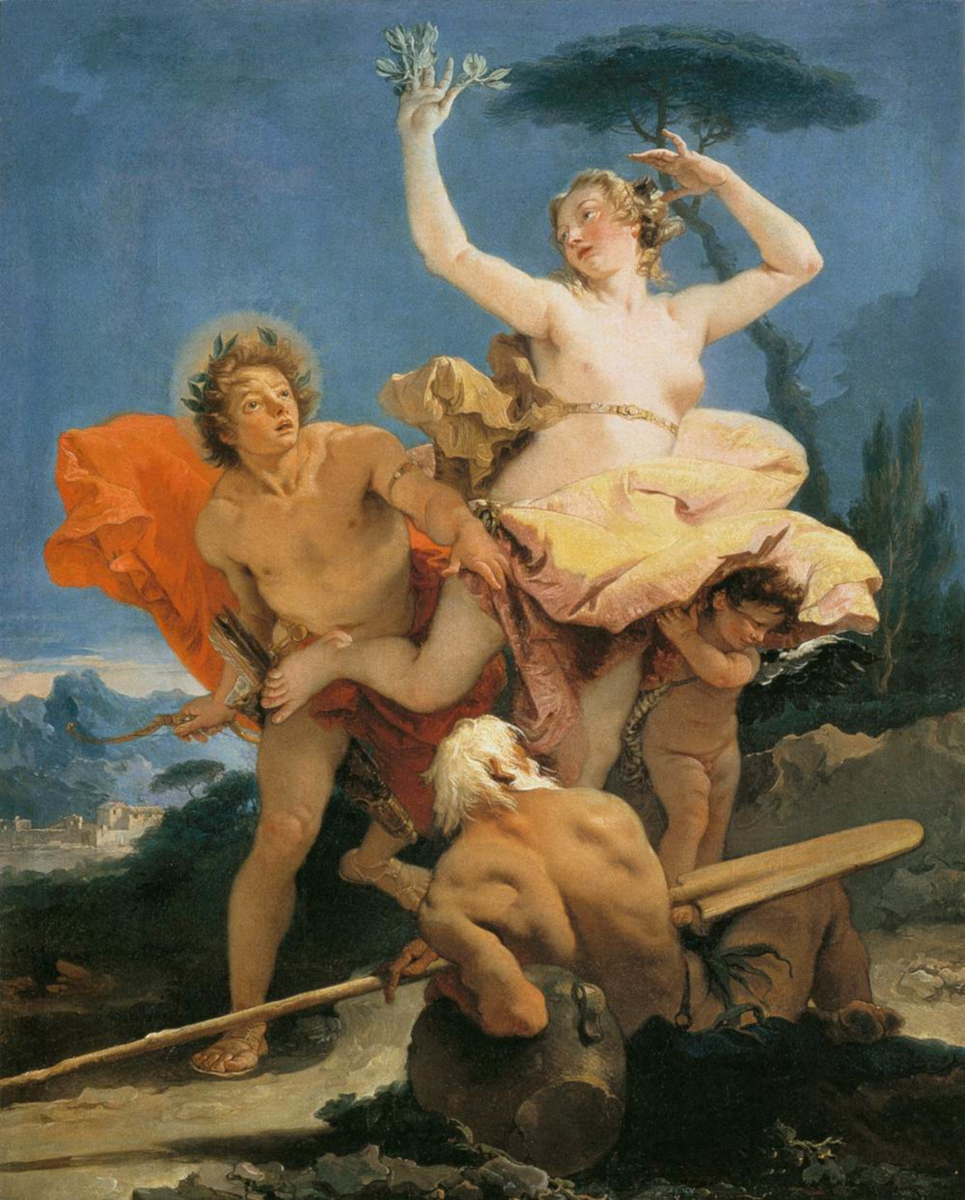 Apollo e Dafne di Giambattista Tiepolo