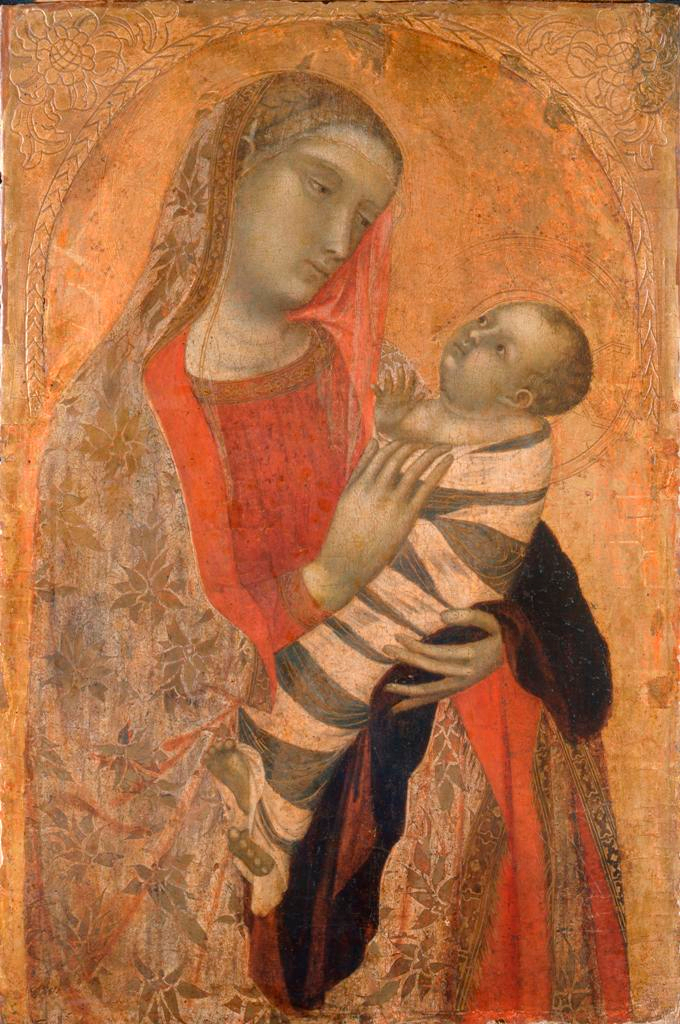Madonna col Bambino di Ambrogio Lorenzetti