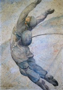 Paracadutista di Angelo Pinciroli