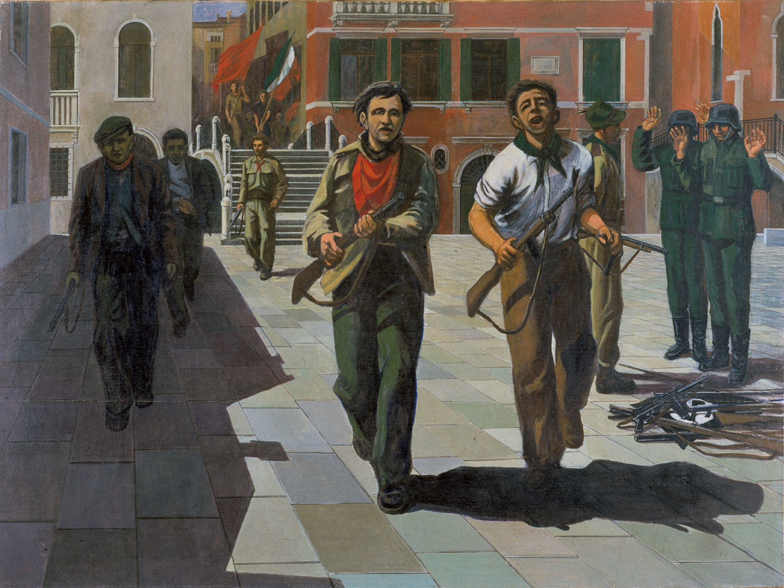 Liberazione di Venezia di Armando Pizzinato