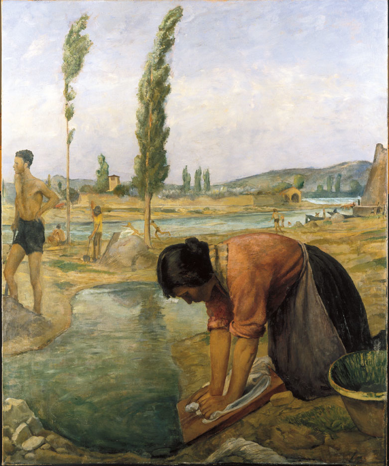 Sera sull'Arno di Baccio Maria Bacci