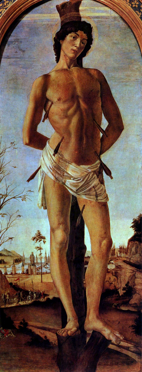 Martirio di San Sebastiano di Sandro Botticelli