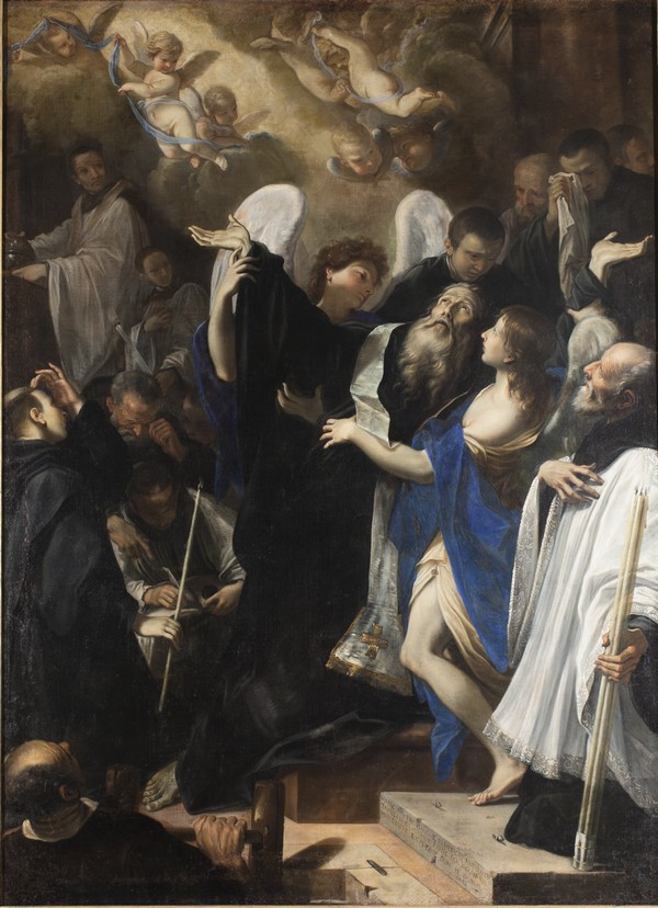 Morte di San Benedetto di Domenico Maria Canuti