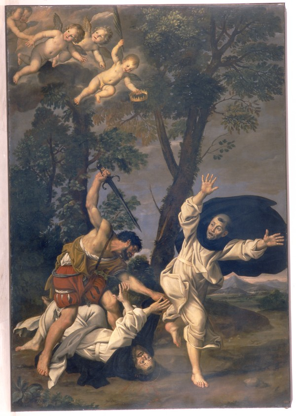 Martirio di San Pietro da Verona di Domenico Zampieri detto il Domenichino