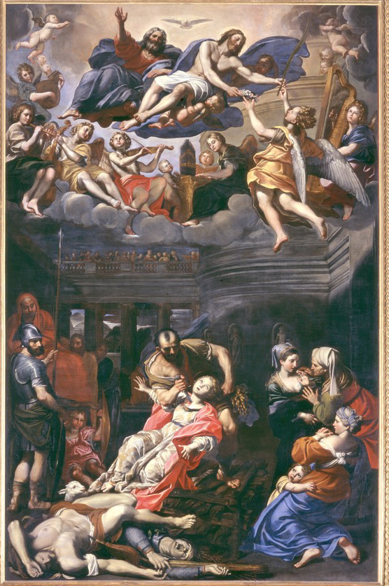 Martirio di Sant'Agnese di Domenico Zampieri detto il Domenichino